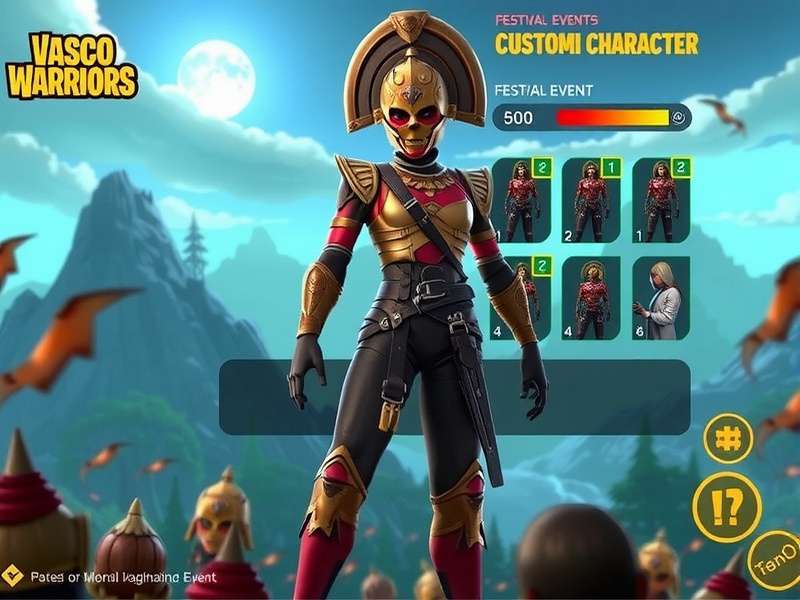 Vasco Warriors Battle Royale festival event screenshot